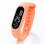 LED Display Electronic Sports Bracelet Children’s Watch Children's Watches Trendy Watches Store Orange White 