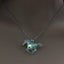 Luminous Hollow Horse Necklace Pendant Necklaces The home of beautiful ornaments 