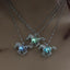 Luminous Hollow Horse Necklace