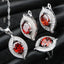 Luxury Stone Jewelry Sets Bridal Jewelry Sets Cop-rose Store Red 9 