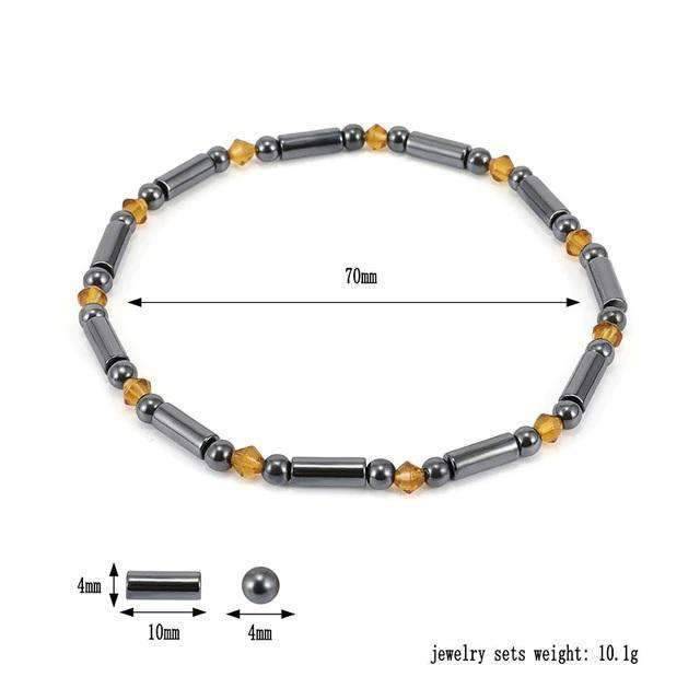 Magnetic Therapy Chain Anklet Hematite Weight Loss Products Slimming Creams Aiming Store Type 3 