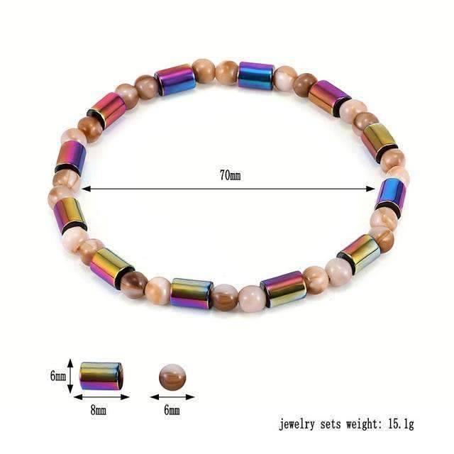 Magnetic Therapy Chain Anklet Hematite Weight Loss Products Slimming Creams Aiming Store Type 6 