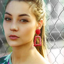 Metal Long Big Drop Earrings Drop Earrings BFH Official Store 