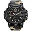 Military LED Display Electronic Quartz Watch For Men Quartz Watches 12 Watch Store Khaki Camouflage 