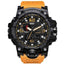 Military LED Display Electronic Quartz Watch For Men Quartz Watches 12 Watch Store Orange 