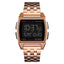 Military Sport LED Watch Digital Watches Skmei Direct Selling Store rose gold 