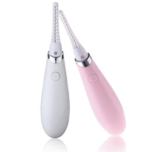 Mini USB Electric Ironing Eye Makeup Heated Eyelash Curler Eyelash Curler Catch Beautiful Store