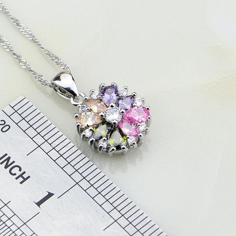 Multicolor Stones Jewelry Sets Bridal Jewelry Sets Jack Fashion Jewelry Ring Size 7 Multi 