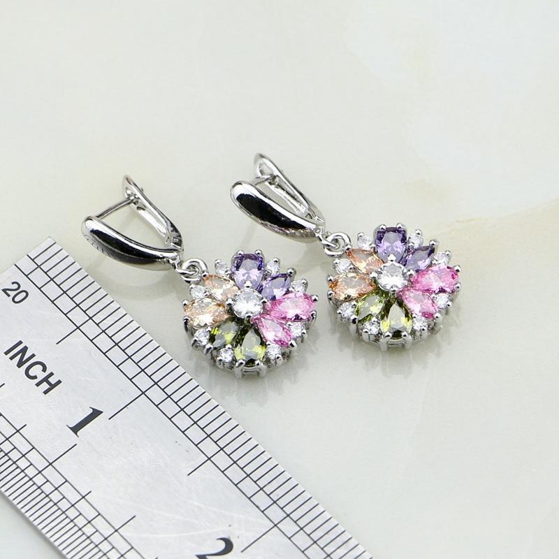 Multicolor Stones Jewelry Sets Bridal Jewelry Sets Jack Fashion Jewelry Ring Size 8 Multi 