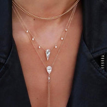 Multilayer Vintage Pendant Necklace Chain Necklaces IF ME Official Store