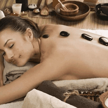Natural Lava Energy Set Hot Spa Basalt Rock Massage Tools Massage & Relaxation Fkxiang Official Store
