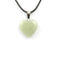 Natural Stone Heart Shape Necklace Pendant Necklaces Hi Beads Store Green Aventurine 