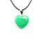 Natural Stone Heart Shape Necklace Pendant Necklaces Hi Beads Store Malaysian Jade 