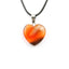 Natural Stone Heart Shape Necklace Pendant Necklaces Hi Beads Store Red Agate 