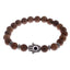 Natural Wood Beads Strand Bracelet For Meditation With Unisex Design Strand Bracelets Amander Jewellery Factory Outlets Store 001-3 