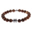 Natural Wood Beads Strand Bracelet For Meditation With Unisex Design Strand Bracelets Amander Jewellery Factory Outlets Store 007-2 