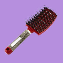 Nylon Hairbrush Scalp Massage Wet Curly Detangle Hair Comb Combs Henny Liu's store