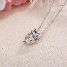 Owl Luminous Pendant Necklace Chain Necklaces YAKAMOZ Drop Ship Store