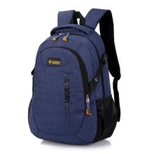 Oxford Polyester Laptop Backpack Backpacks Stephen Store blue 14 inch