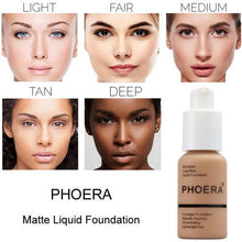 PHOERA Full Coverage Liquid Foundation Face Foundation Dropshipping Save Money Makeup Store