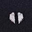 Pin Push Back Stud Earrings For Women With Floral Crystal Top Stud Earrings IFKM Speciality Store Silver color11 