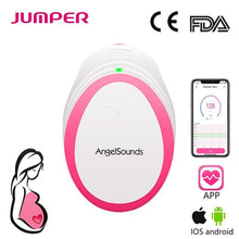 Portable Pocket Fetal Doppler Baby Heart Monitor Fetal Doppler JUMPER MedicalEquipment Official Store