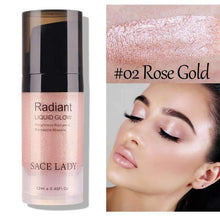 Professional Illuminator Skin Highlighter And Skin Bronzers Cream Bronzers & Highlighters SACE LADY Official Store 02 Rose Gold