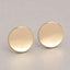 Punk Style Rounded Stud Earrings For Women With Push Back Stud Earrings H:HYDE SRjewelry Store M22200 