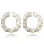 Punk Style Rounded Stud Earrings For Women With Push Back Stud Earrings H:HYDE SRjewelry Store M23474 