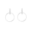 Punk Style Rounded Stud Earrings For Women With Push Back Stud Earrings H:HYDE SRjewelry Store R251 