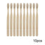 Rainbow Wooden Toothbrush Oral Hygiene Product For Children Toothbrushes be your gracefulness Store 10pcs A 