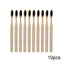 Rainbow Wooden Toothbrush Oral Hygiene Product For Children Toothbrushes be your gracefulness Store 10PCS B 