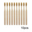 Rainbow Wooden Toothbrush Oral Hygiene Product For Children Toothbrushes be your gracefulness Store 10PCS D 