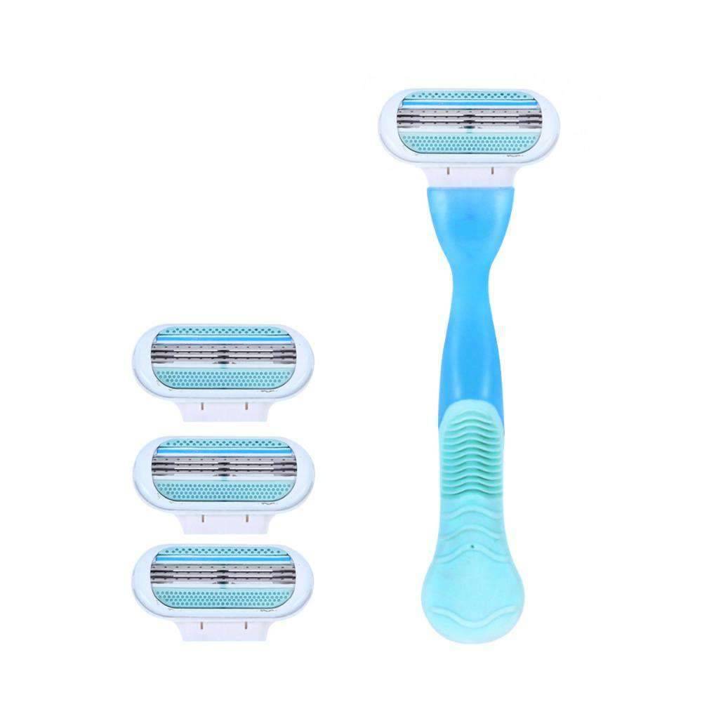 Replaceable Razor Head Women's Shaving Razor Razor AZDENT Industrial Co.,Ltd Store 