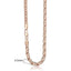 Rose Gold Curb Snail Necklace Chain Necklaces Trendsmax Official Store GN216 18inch 45cm 