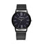 Rose Gold Silver Mesh Stainless Steel Dial Women’s Dress Watch Women's Watches Scarecrow Store Black3 