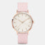 Shock ResistantSimple Fashion Quartz Wristwatch Women's Watches Yovone Store pink rose white 