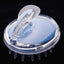 Silicone Spa Massage Body Shampoo Hair Brush Combs Jane@ Store Blue 