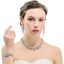 Silver Gold Simulated Pearl Jewelry Sets Bridal Jewelry Sets mecresh Official Store