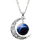 Silver Necklace with Moon Design Chain Necklaces FAMSHIN Official Store Picture 10 