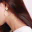 Simple Style Round Earrings Drop Earrings Crazy Feng Official Store 