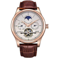 Skeleton Tourbillon Classic Rose Gold Men’s Mechanical Watch Mechanical Watches Citytime Watch Factory Store