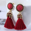 Small Tassel Face Fringed Earrings Drop Earrings XP Official Store 