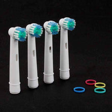Soft Bristled 4 PCs Electric Toothbrush Oral Hygiene Product Toothbrushes The Silk Road Co. Ltd. WHITE
