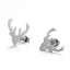 Stainless Steel Animal Stud Earrings Stud Earrings Shine Lives Store Silver Bucks 