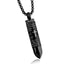 Stainless Steel Cross Bullet Necklace Pendant Necklaces Darshion Trendy Store black necklace 