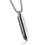 Stainless Steel Cross Bullet Necklace Pendant Necklaces Darshion Trendy Store silver necklace 