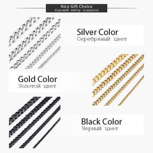Stainless Steel Cuban Necklace Chain Necklaces Davieslee Franchised Store