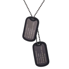 Stainless Steel Custom Engraved Tag Necklaces Pendant Necklaces U 7 Official Store 