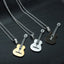 Stainless Steel Guitar Necklace for Men Pendant Necklaces HIP Official Store 